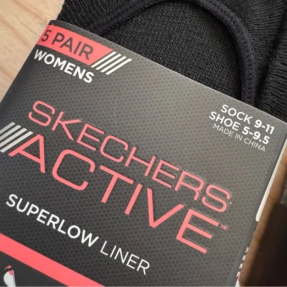 Skechers Active  SUPER LOW No Show Ped Socks 1 Pack - Picture 5 of 6